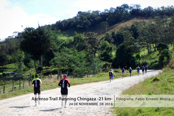 trail running chingaza 2013
