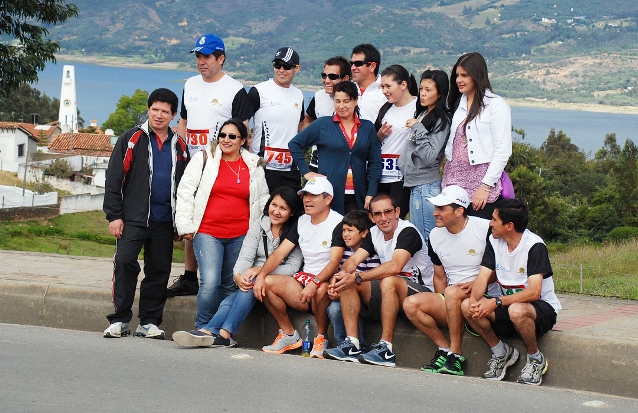 media maraton de guatavita club olimpus 2013