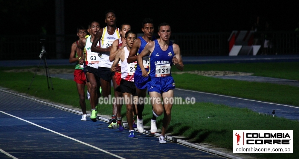 Prueba de 10000 metros juegos Bolivarianos santa marta 2017