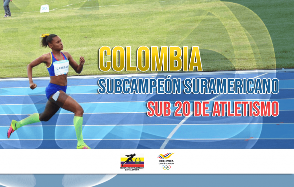 colombia subcampeon sub20atletismo