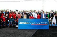 Santiago 2023 instala la primera piedra de la villa Panamericana