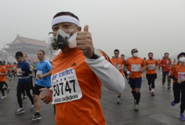 Correr en lugares con elevados niveles de contaminación atmósferica