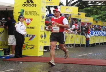 Un colombiano correrá 12 maratones en 12 meses por una causa