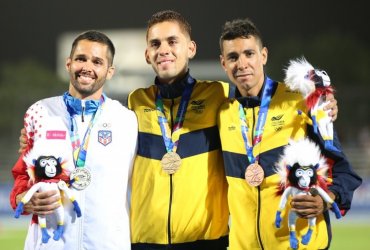 El atletismo colombiano brilló en Barranquilla 2018
