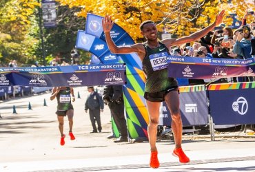 Lelisa Desisa se llevó el título de la maratón de Nueva York
