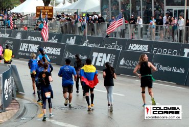 179 colombianos finalizaron la maratón de Miami 2019