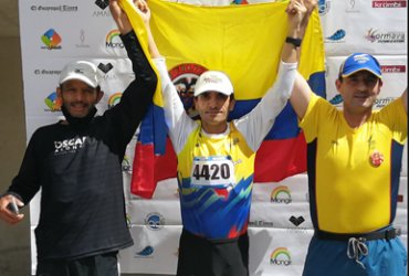 Osorio y Mazo campeones de la Vuelta a Colombia de atletismo a falta de dos etapas