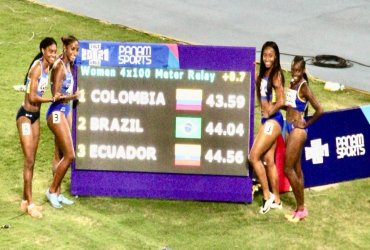 Dos oros para Colombia en el atletismo de Cali-Valle 2021