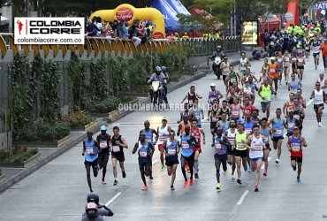 La maratón de Medellin regresó a la presencialidad luego de dos años de ausencia