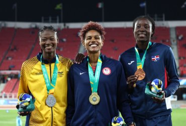 Una medalla de plata y una de bronce para Colombia en la última jornada del atletismo Panamericano en Santiago 2023